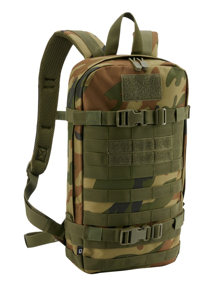 Sac à dos Brandit US Cooper Daypack 11 L MOLLE ceinture ventrale réglable 535 g