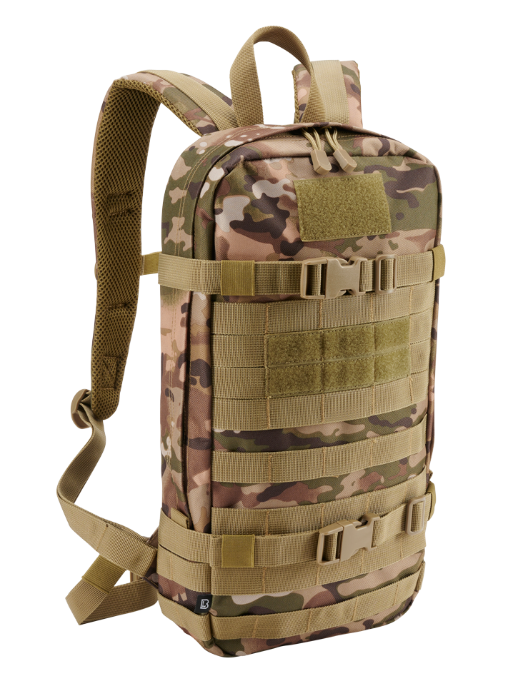 Sac à dos Brandit US Cooper Daypack 11 L MOLLE ceinture ventrale réglable 535 g