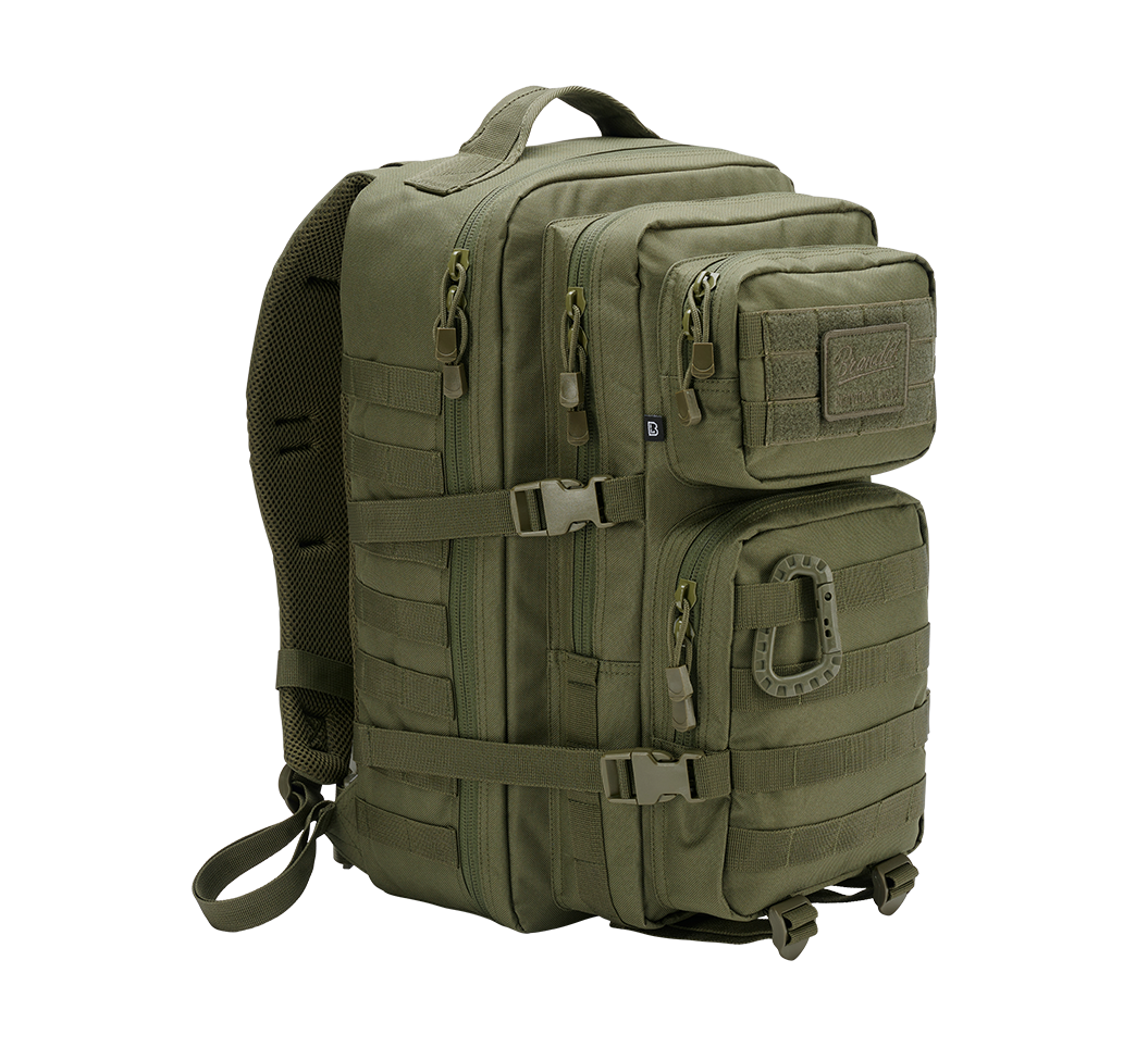 Sac à dos Brandit US Assault Pack Large 40 L MOLLE sangles ventrale et de poitrine