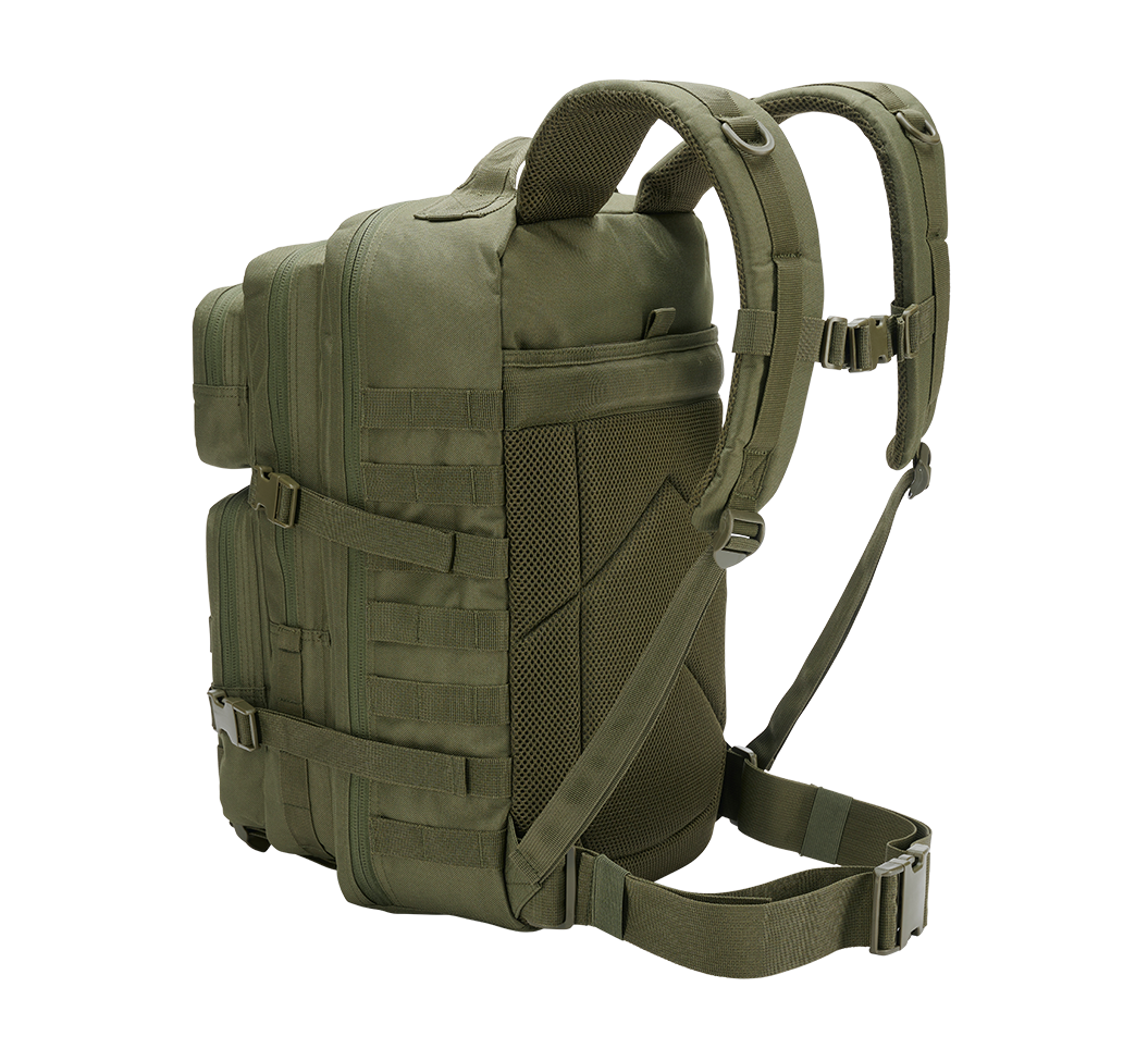 Sac à dos Brandit US Assault Pack Large 40 L MOLLE sangles ventrale et de poitrine