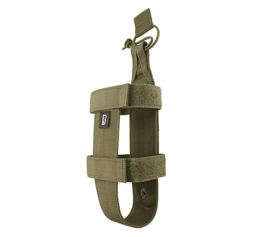 Porte-gourde Brandit Flex Large sangles auto-agrippantes bouteilles de 5,7 à 10,2 cm