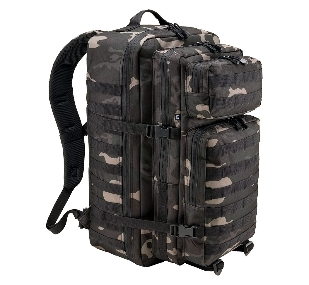 Sac à dos Brandit US Cooper XL 65 L polyester 600D MOLLE doublure filet 58 x 34 x 34 cm