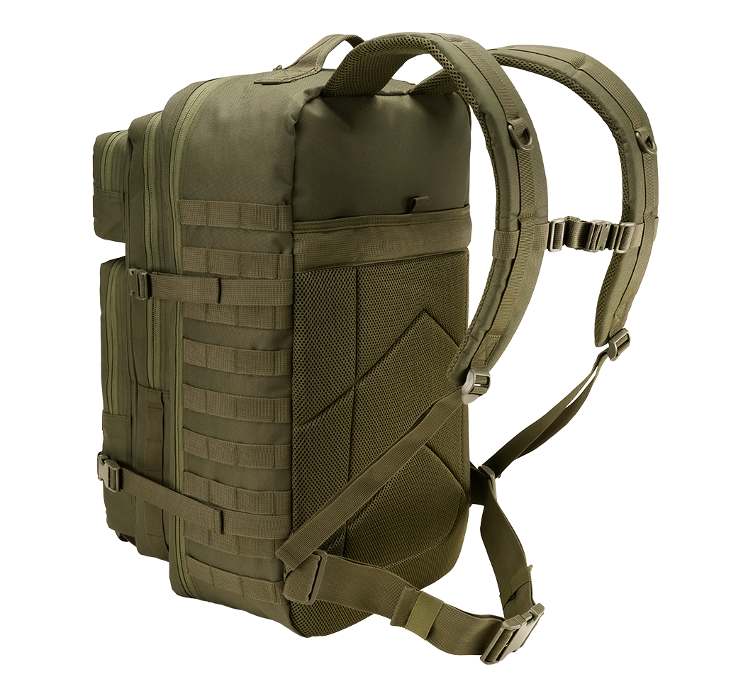 Sac à dos Brandit US Cooper XL 65 L polyester 600D MOLLE doublure filet 58 x 34 x 34 cm