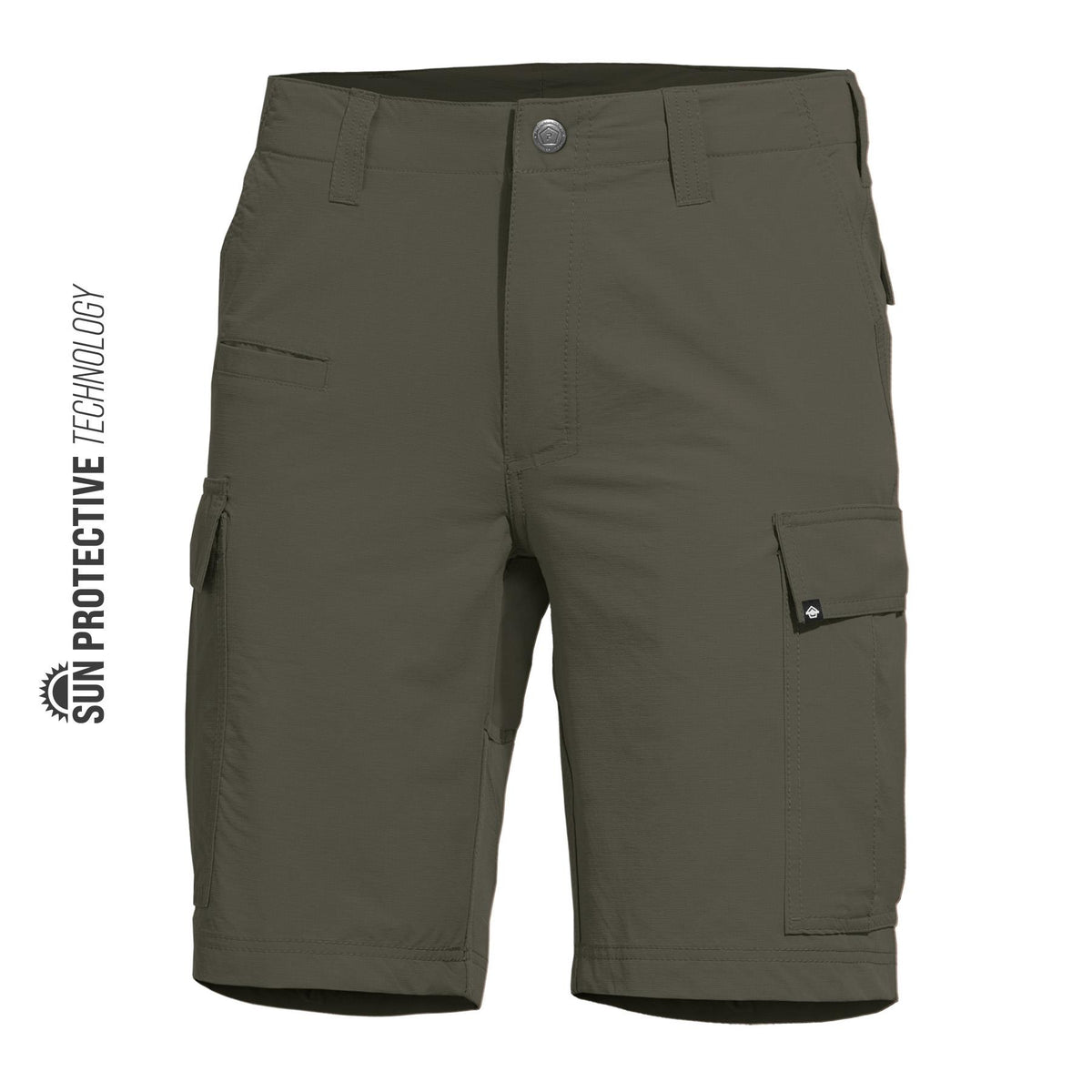 Short Pentagon BDU 2.0 Tropic en nylon ripstop 144 g/m² bi-extensible fermeture YKK