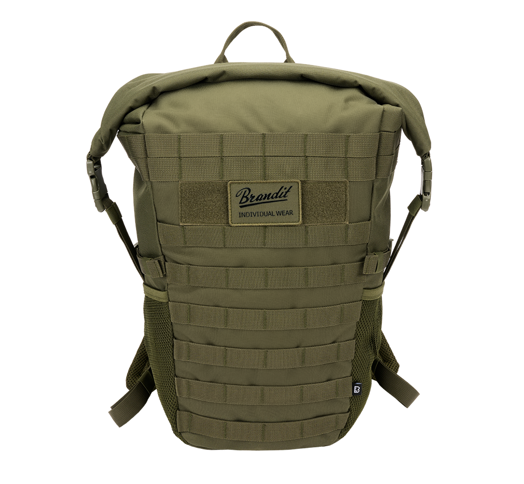 Sac à dos Brandit US Cooper Rolltop 25 L polyester 600D sangles MOLLE et ventrale