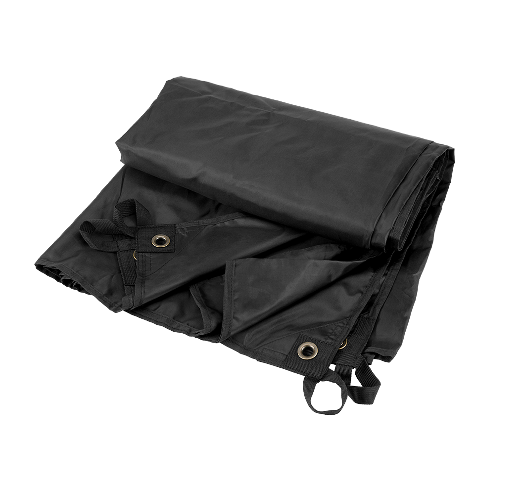 Bâche Brandit Premium 3 x 3 m polyester enduit œillets métal renforcés avec sacs
