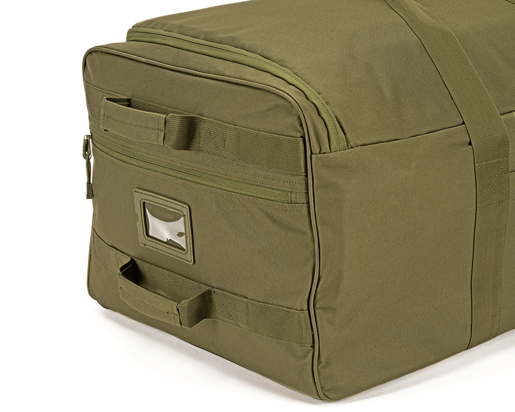 Sac de voyage Brandit US Cooper Trolley 140 L polyester 600D trois roulettes MOLLE