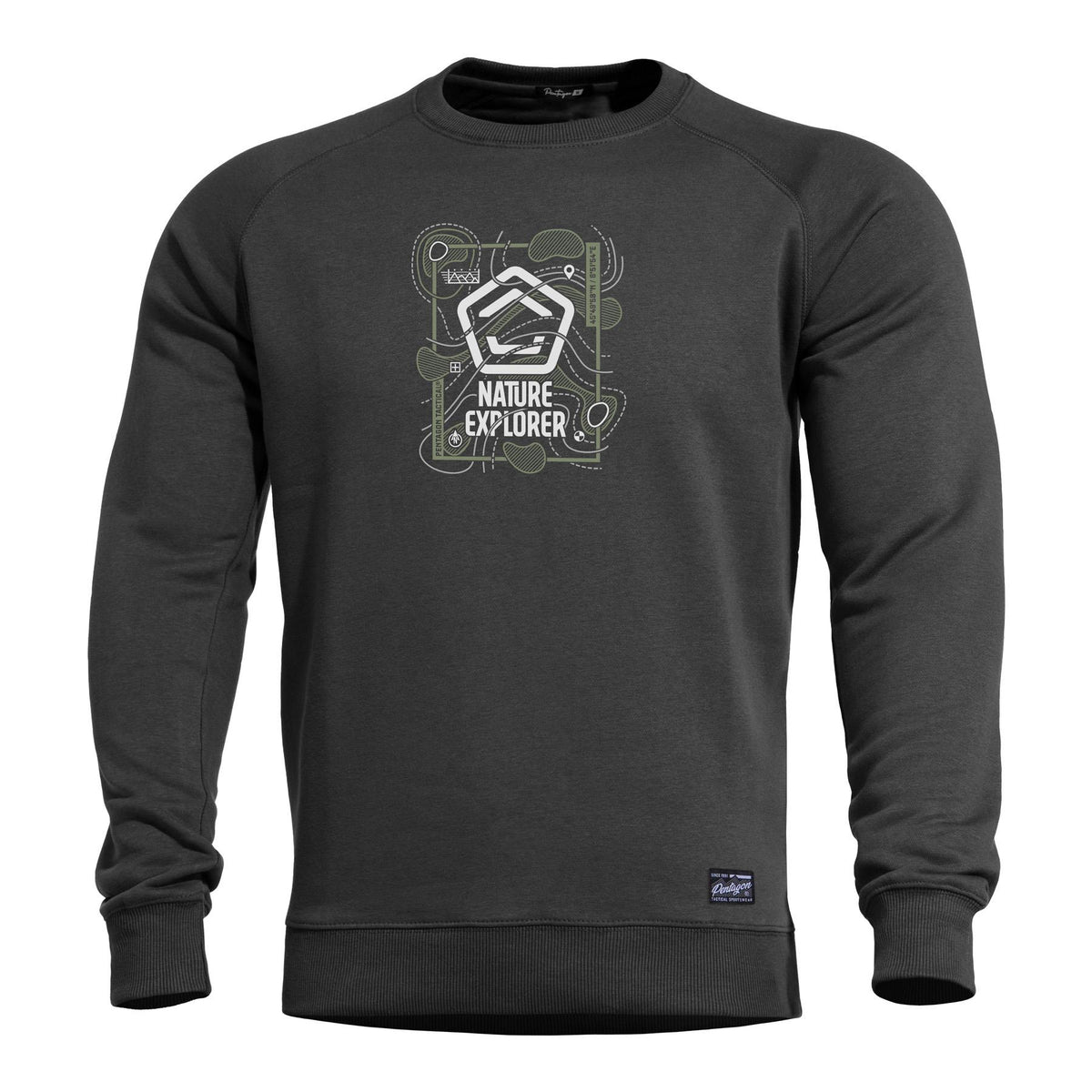 Sweat Pentagon Hawk Nature Explorer coton-polyester envers gratté respirant