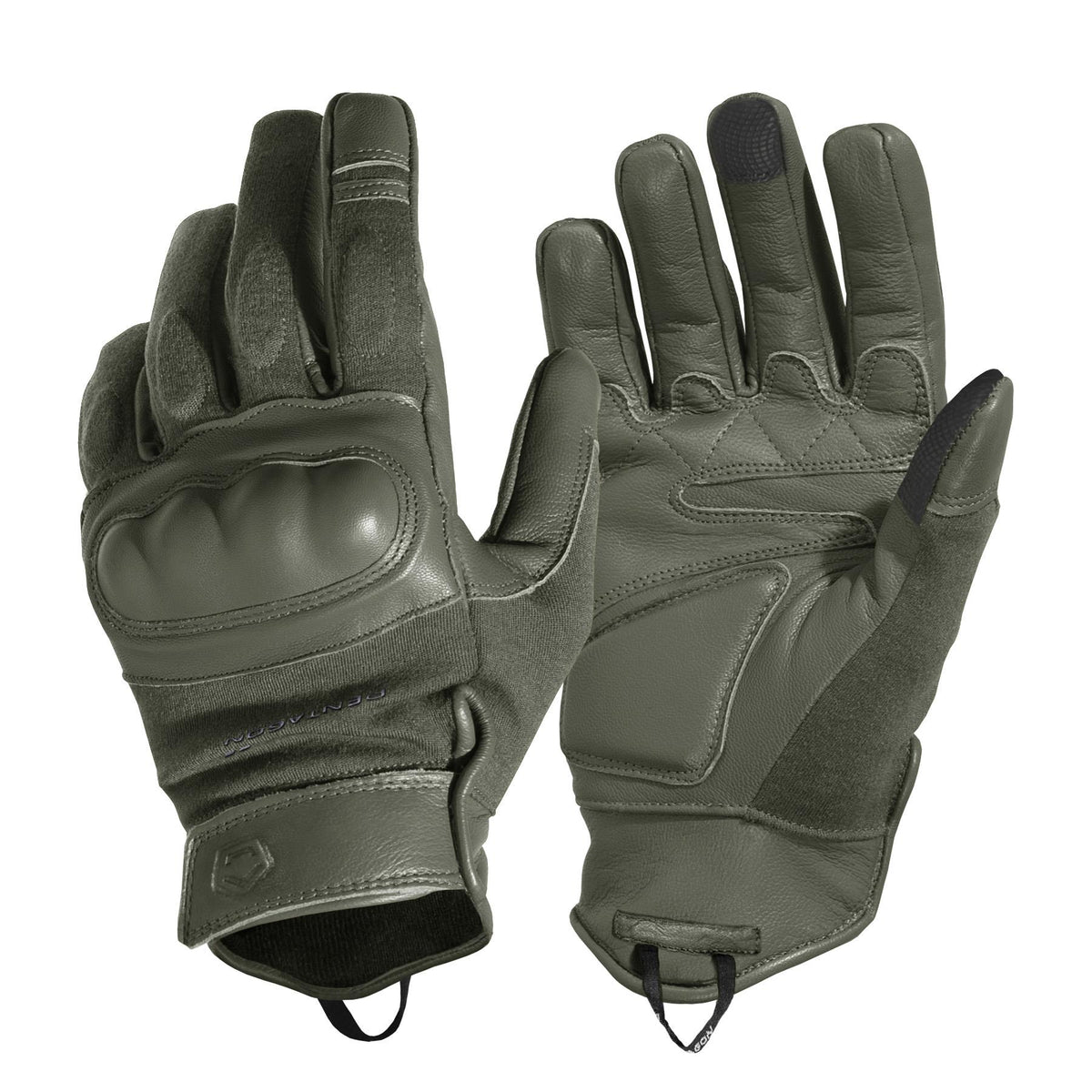 Gants anticoupure Pentagon Storm Nomex DuPont cuir de vachette fil aramide