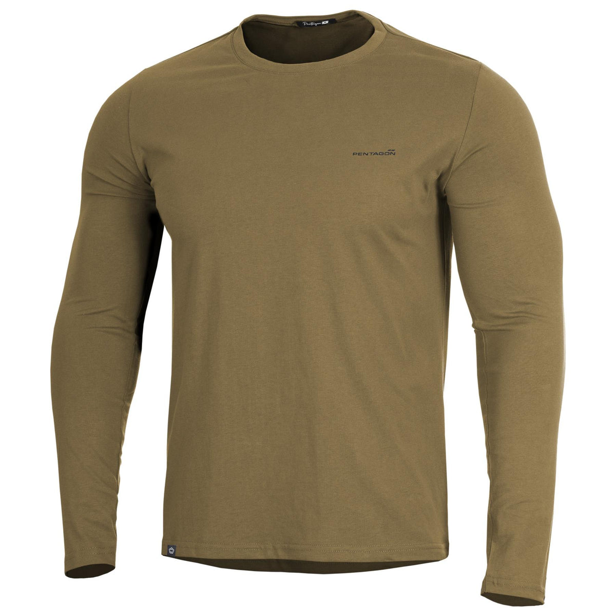 T-shirt manches longues Pentagon Ageron 2.0 coton ring-spun 190 g/m² coupe confort