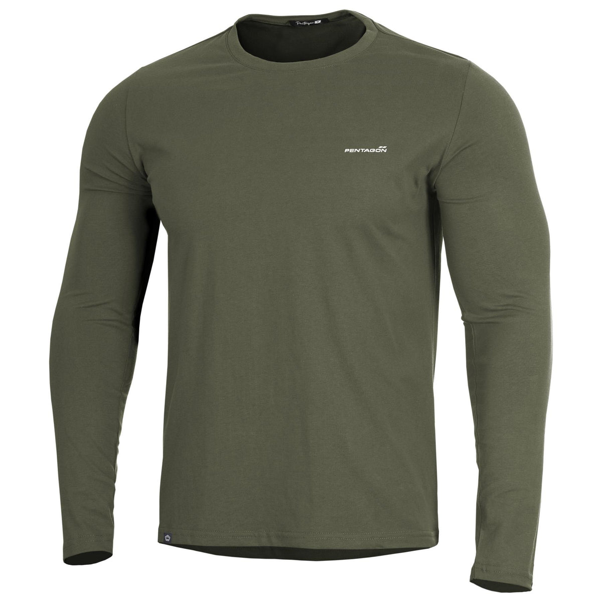 T-shirt manches longues Pentagon Ageron 2.0 coton ring-spun 190 g/m² coupe confort