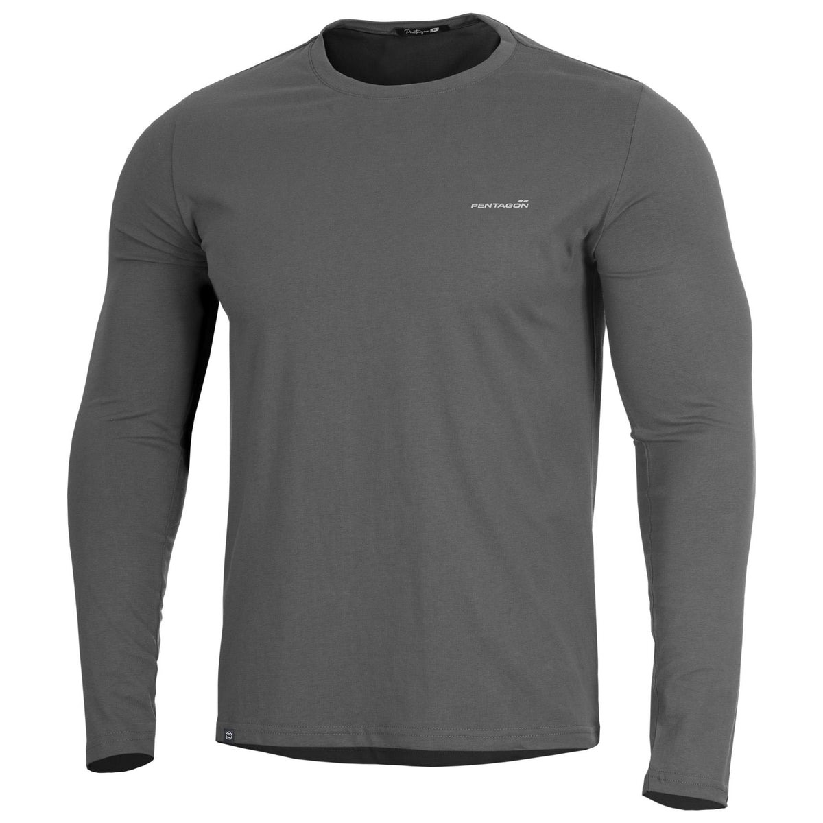 T-shirt manches longues Pentagon Ageron 2.0 coton ring-spun 190 g/m² coupe confort