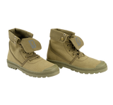 Chaussures montantes Brandit Military Canvas toile de coton tige rabattable