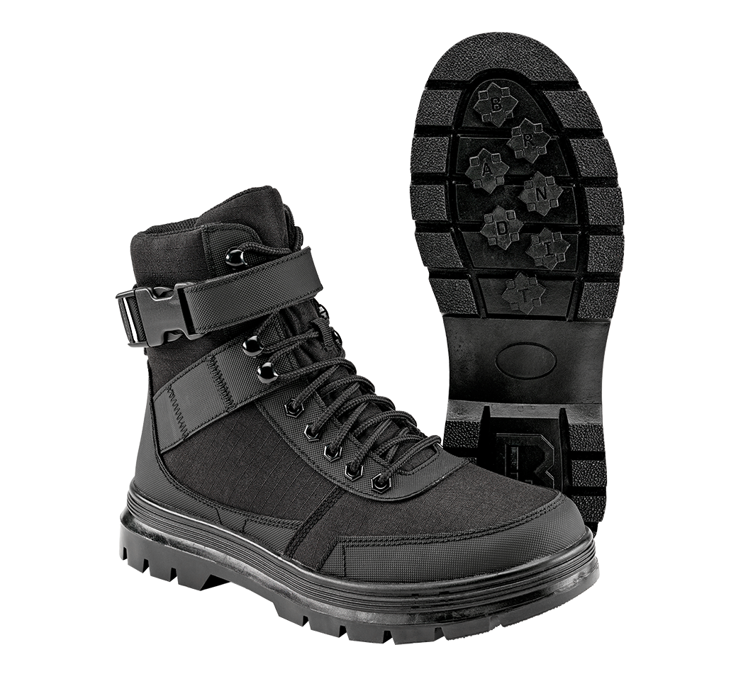 Chaussures tactiques Brandit Buckle 8 œillets microfibre ripstop boucle à clip