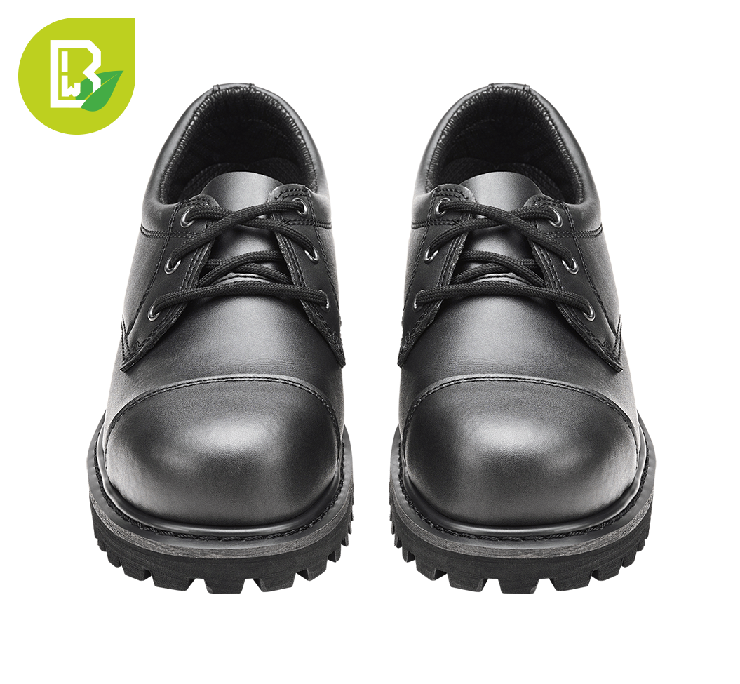 Bottines Brandit Vegantom 3 œillets tige polyuréthane sans cuir coque d'acier