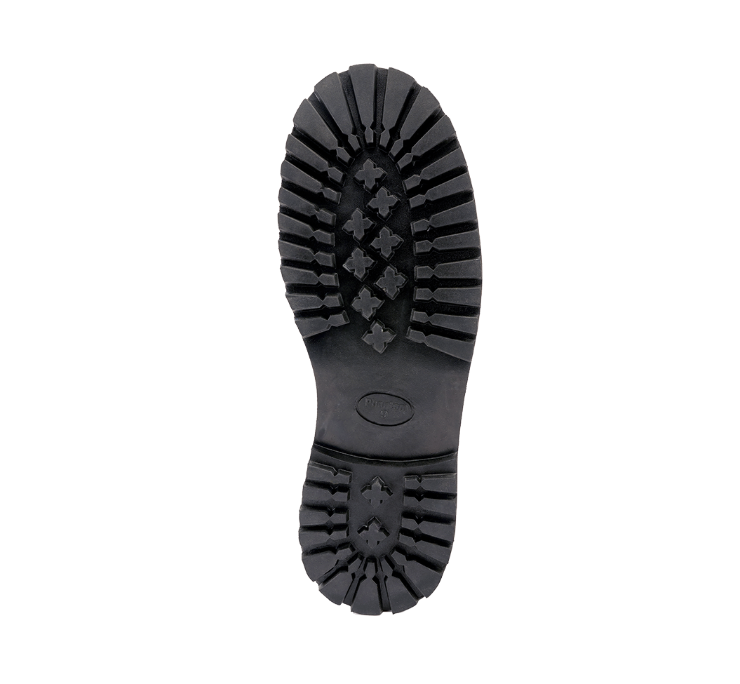 Bottes Brandit Plateau Phantom 10 œillets cuir semelle plateforme cousue coque d'acier