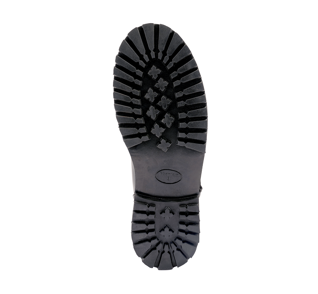 Bottes Brandit Plateau Phantom trois boucles cuir semelle plateforme cousue