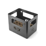 Brasero Haix Fire Box en acier Corten 9,8 kg empilable avec décapsuleur intégré