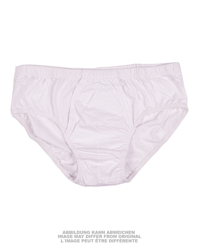 Slip de dotation de l'armée belge en pur coton, stock ancien jamais porté