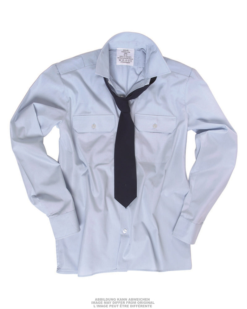 Cravate des forces terrestres allemandes en polyester, surplus d'occasion