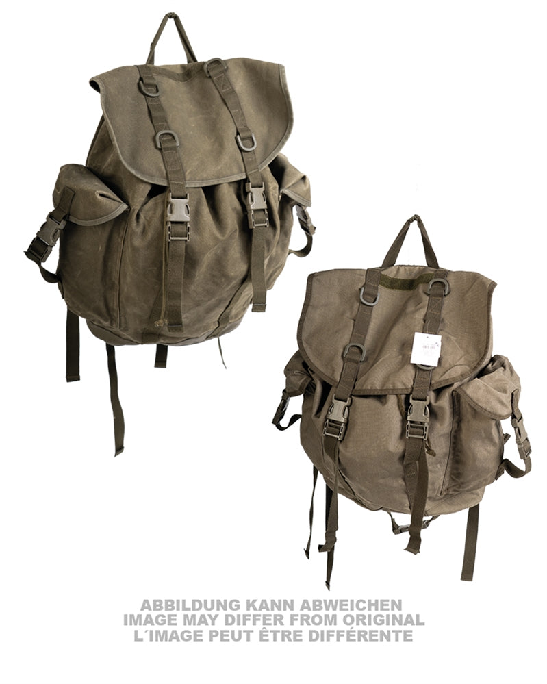 Sac à dos de montagne de la Bundeswehr en polyamide, surplus d'occasion