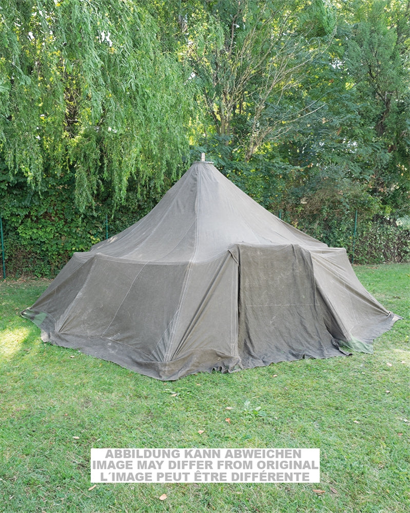 Tente pyramidale suédoise de 20 m² avec poêle et armature, occasion