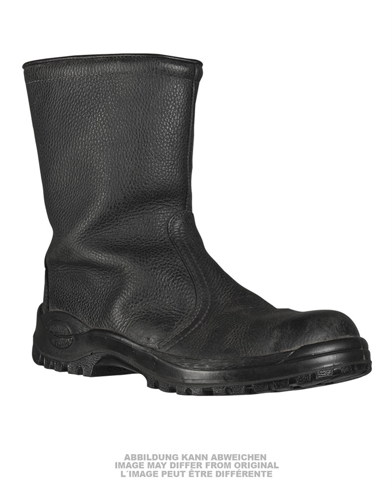Bottes de sécurité Baltes de dotation Bundeswehr, chaussures de travail d'occasion
