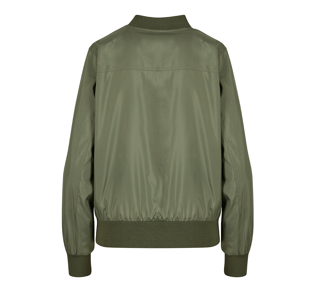 Blouson Brandit Jula coupe femme en polyester bords côtes et fermeture à glissière