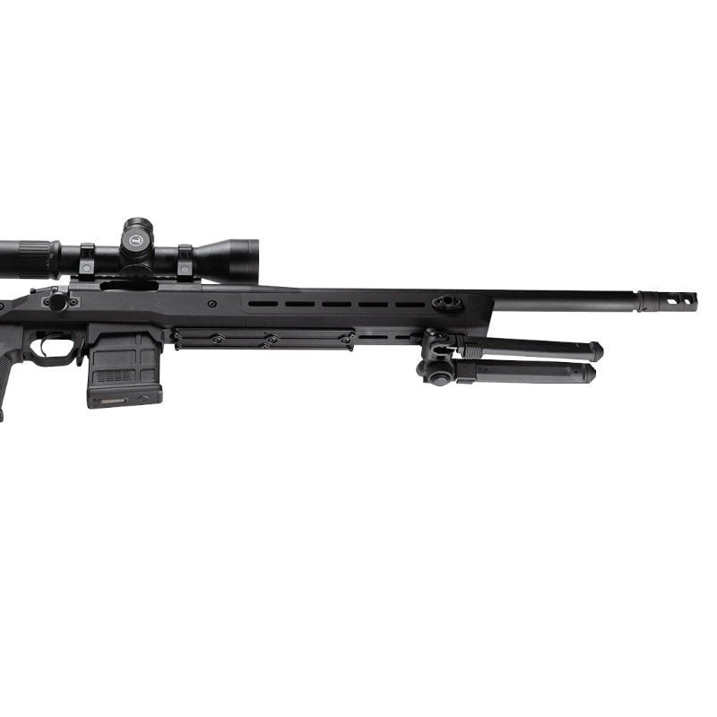 Adaptateur M-LOK queue d'aronde RRS/ARCA Magpul 4 fentes en aluminium 19,68 cm