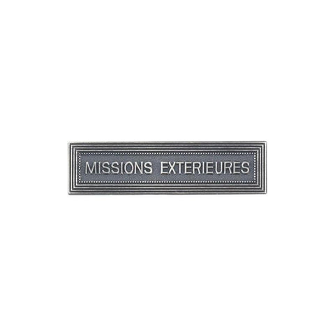Agrafe Missions Extérieures