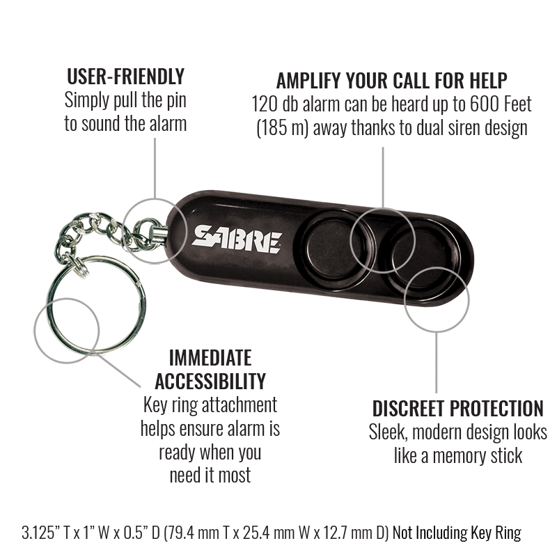Alarme personnelle Sabre Red