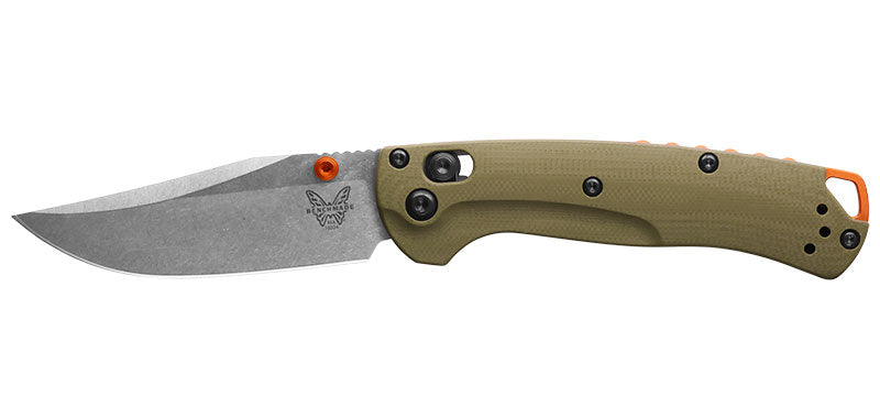 Couteau pliant Benchmade Mini Taggedout CPMS45VN 15534 acier CPMS45VN lame 77 mm