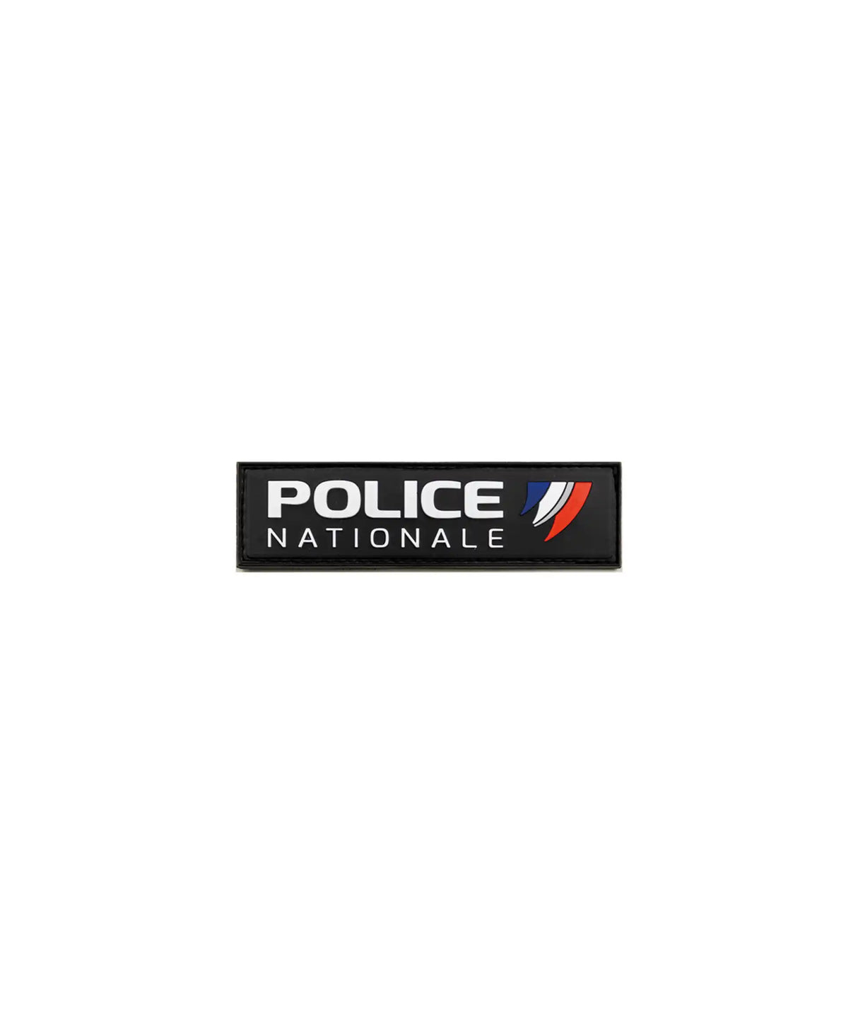 Bande de poitrine Police Nationale GK Pro en gomme à dos auto-agrippant deux formats
