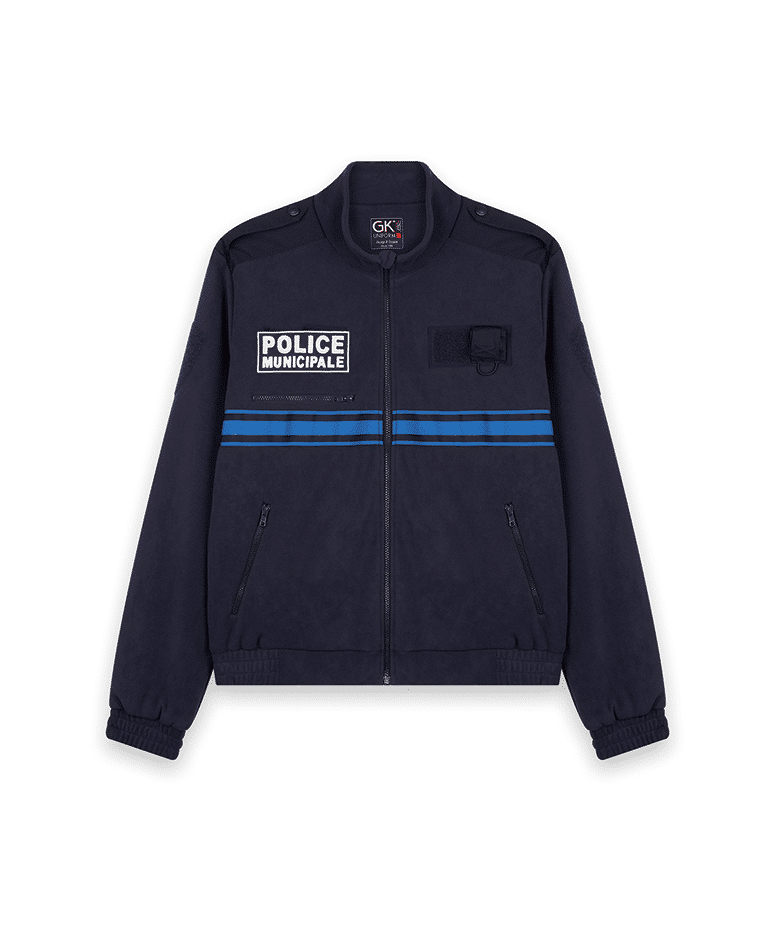 Blouson polaire GK Pro Police Municipale pour port sous veste de service
