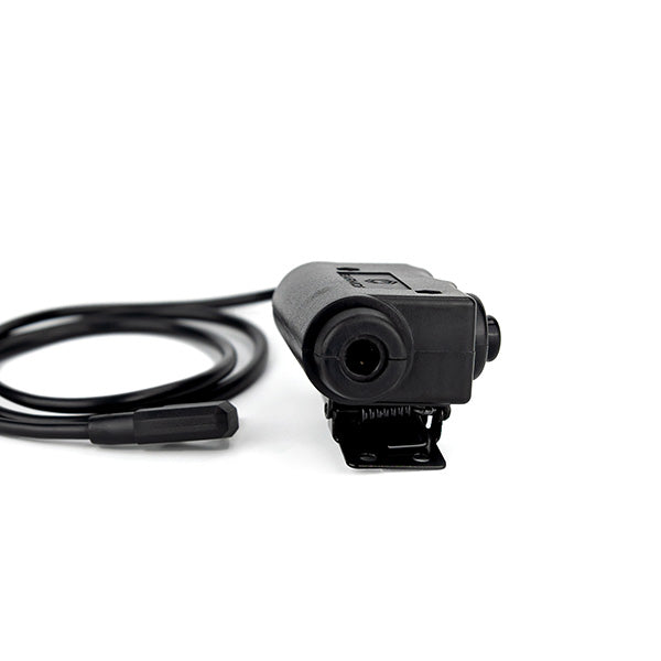 Boîtier PTT Earmor M51 prise Nexus TP-120 OTAN pour poste radio Hytera BD505