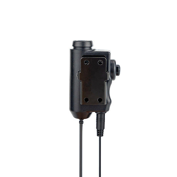 Boîtier PTT Earmor M52 avec bouton déporté M50 pour radio Hytera PD780