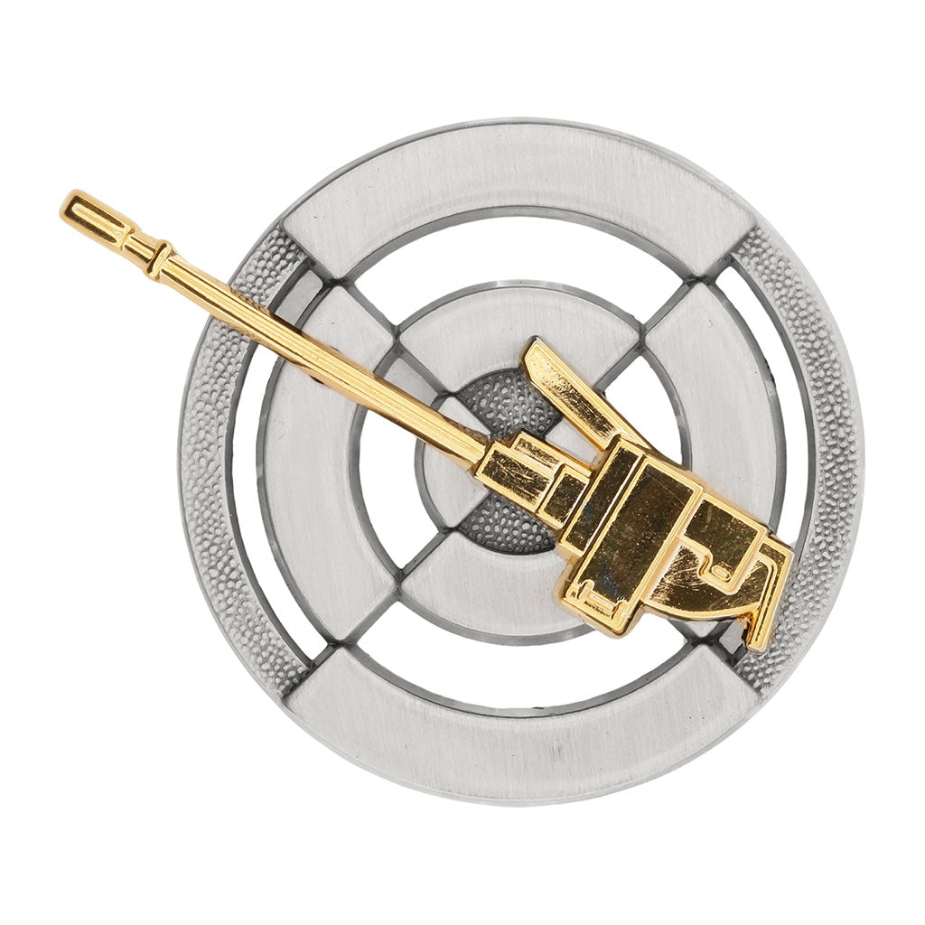 Brevet de canon de 20 mm Boussemart insigne en zamac injecté à revers clou laiton