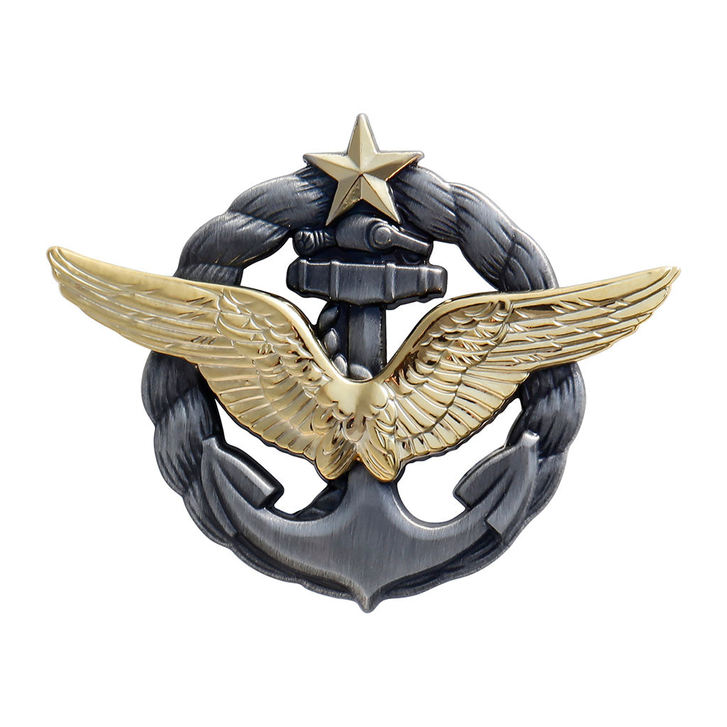 Brevet de pilote de l'aéronautique navale Boussemart insigne de qualification métal