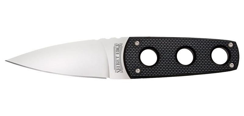 Couteau de cou Cold Steel Secret Edge acier AUS8 lame 89 mm lame needle point