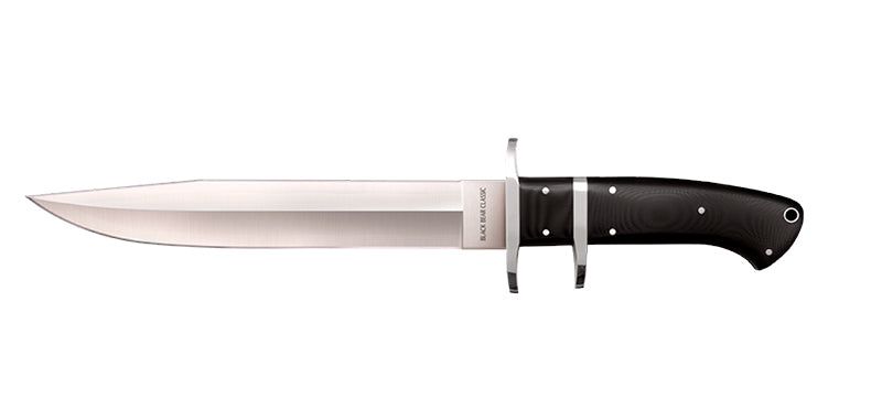 Couteau à lame fixe Cold Steel San Mai Black Bear acier VG10 San Mai lame 203 mm