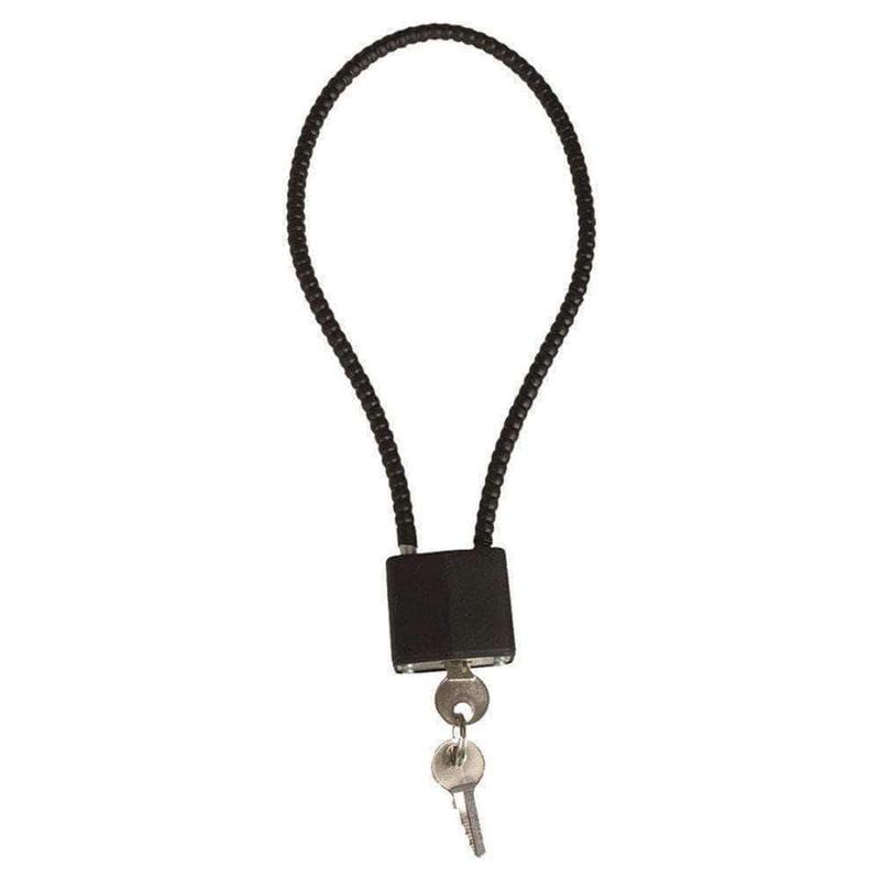 Cadenas Mil-Tec à câble acier gainé thermoplastique longueur de câble 20 cm