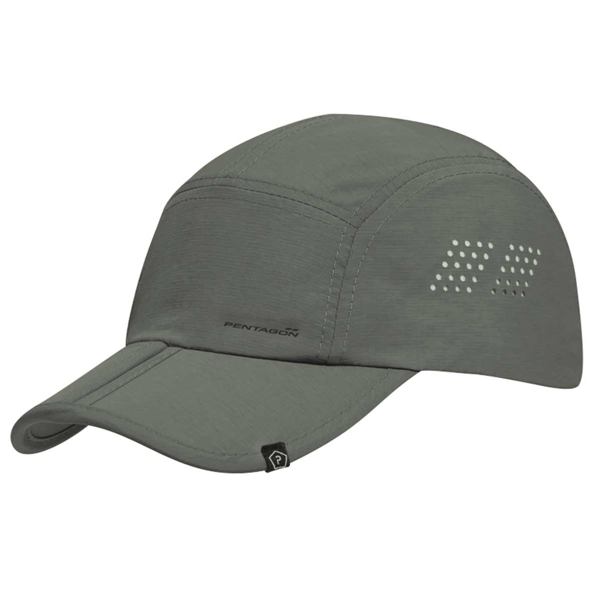 Casquette Pentagon Zakros pliable en nylon à aérations laser et traitement anti-UV