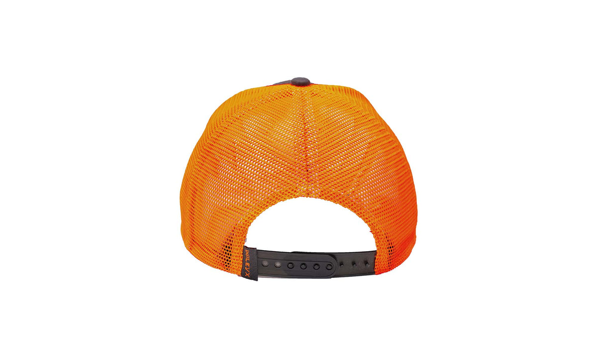 Casquette Trucker Wiley X 6 panneaux à visière pré-courbée et maille arrière aérée