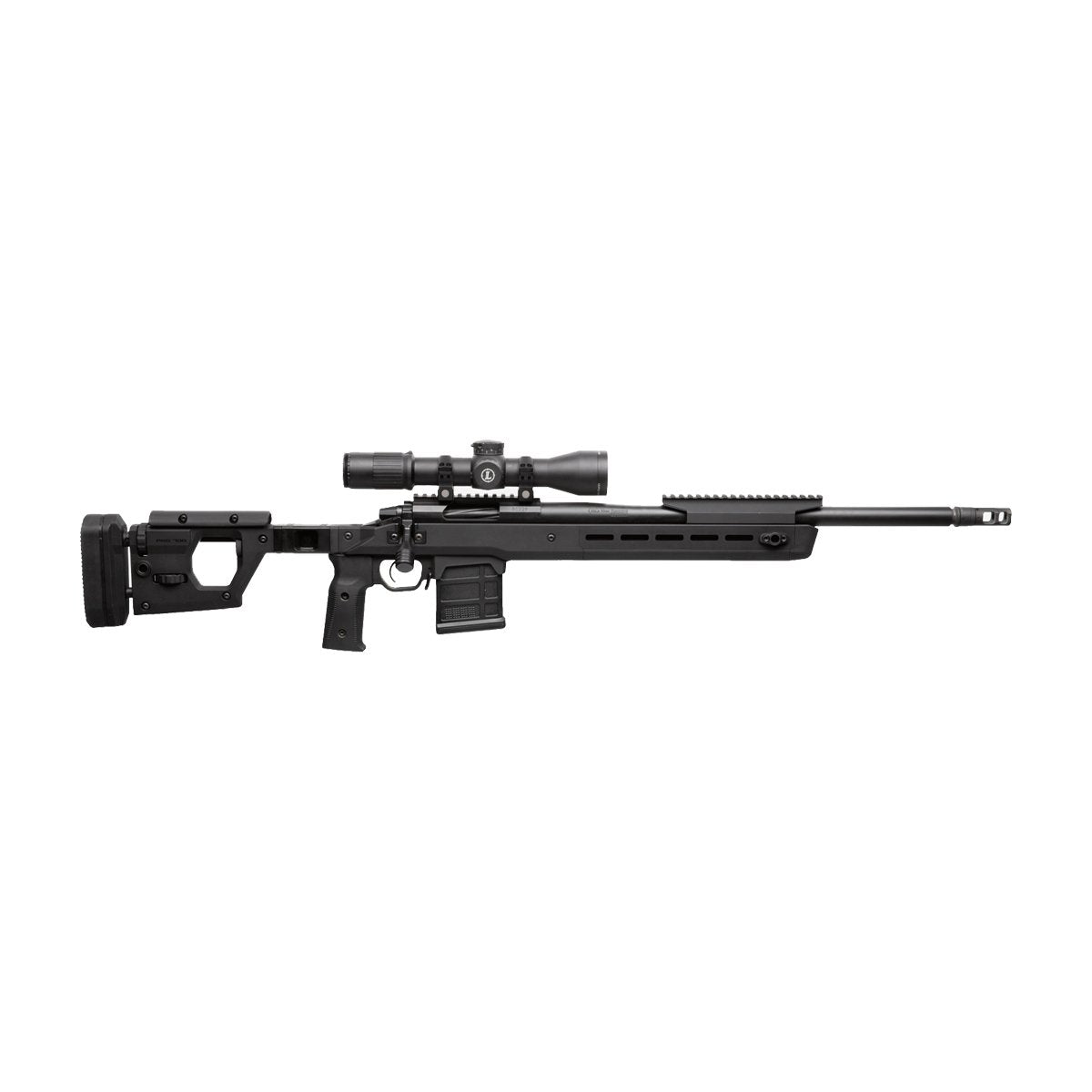 Châssis Hunter Pro Magpul à crosse fixe pour Remington 700 Short Action avec chargeur