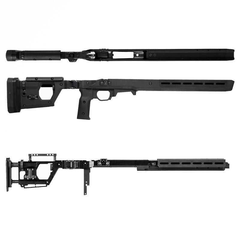 Châssis Hunter Pro Magpul à crosse pliable pour Remington 700 Short Action et chargeur