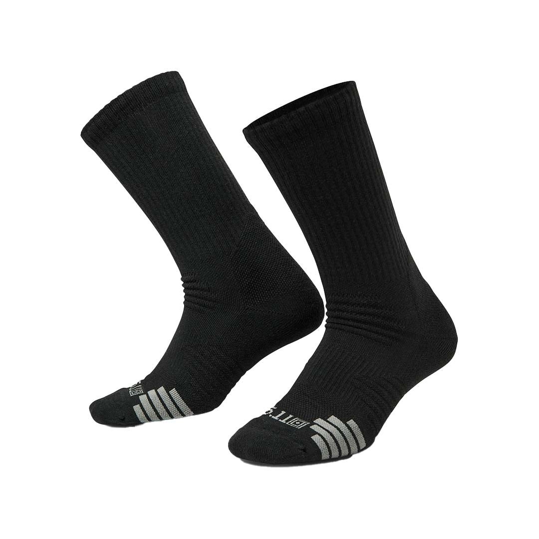 Chaussettes Duty Ready Merino Crew 5.11 Tactical laine mérinos 63 % coussinets PLUS