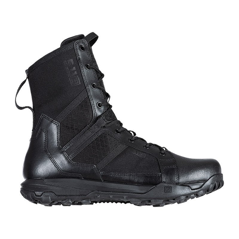 Chaussures A.T.L.A.S. 8 pouces 5.11 Tactical fermeture à glissière latérale YKK cuir