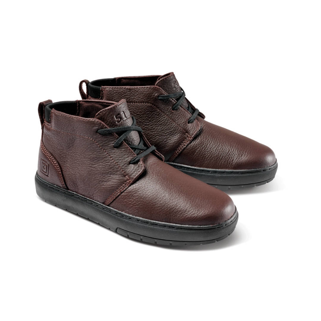 Chaussures Chukka Boot 5.11 Tactical cuir pleine fleur semelle extérieure Vibram