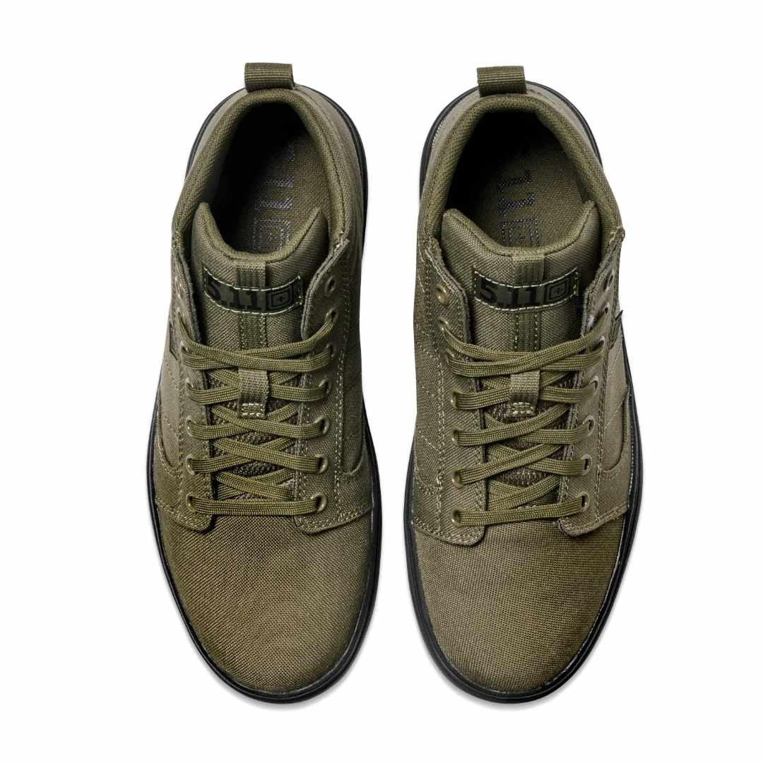 Chaussures Foley Mid mixte 5.11 Tactical tige nylon balistique semelle Vibram Hexgrip