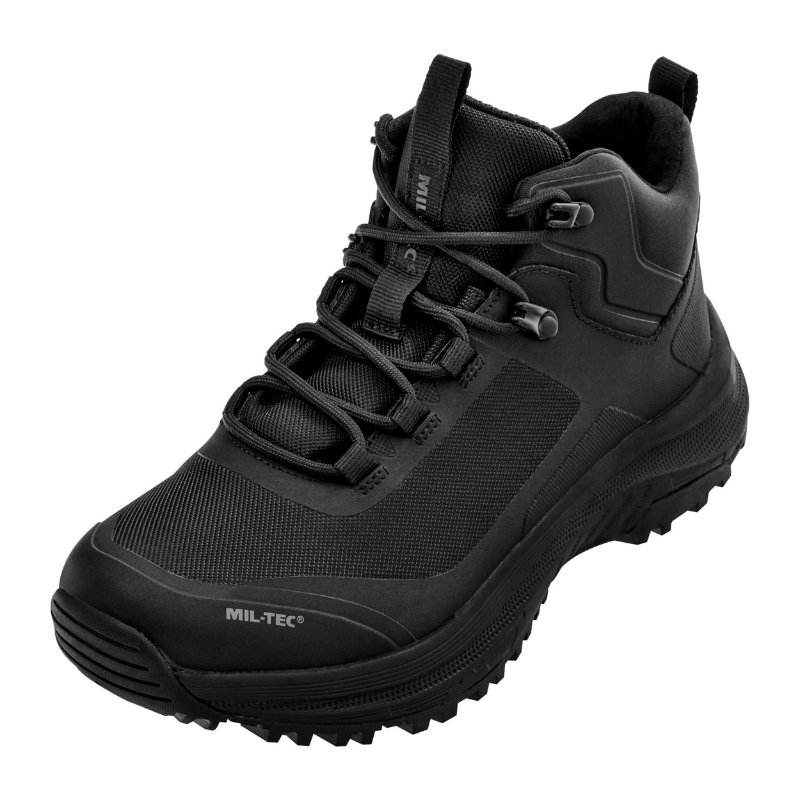 Chaussures Mil-Tec Assault Mid tige polyester-polyuréthane semelle Gummi-Phylon mesh respirant Speed Lace
